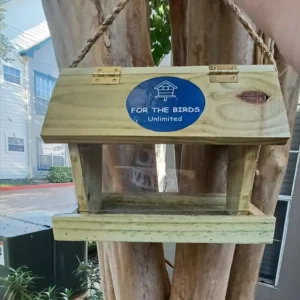 For The Birds Unlimited Logo Bird Feeder